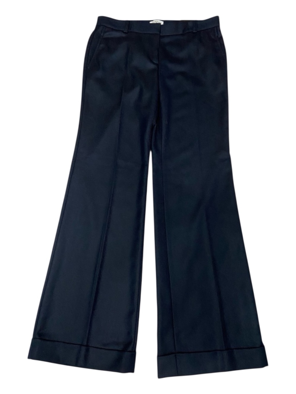 Ann Taylor LOFT 32x32 Marisa Modern Wool Blend Trouser Blue Pants Women’s 8 NWT